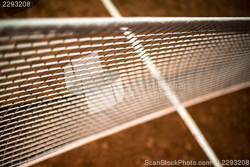 Image of tennis court