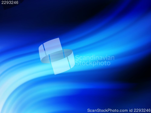 Image of Blue smooth twist light lines background. EPS 10