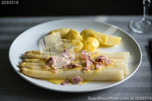 Image of asparagus dinner