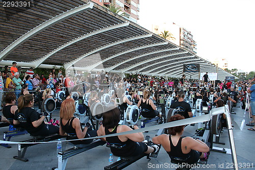 Image of Fitness training in Torrevieja, Spain