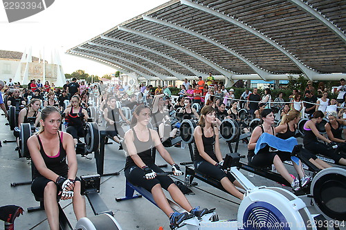 Image of Fitness training in Torrevieja, Spain