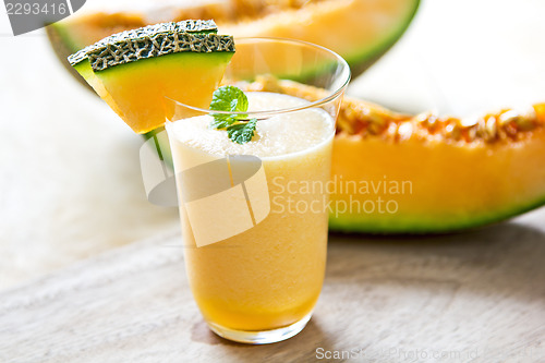 Image of Cantaloupe smoothie