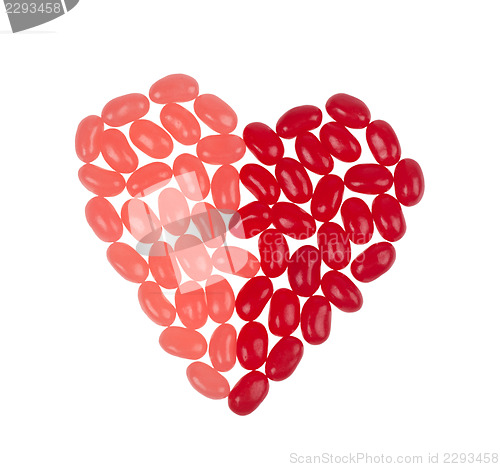 Image of Jelly bean heart