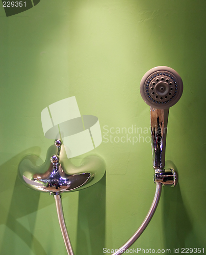 Image of Shower head and tap