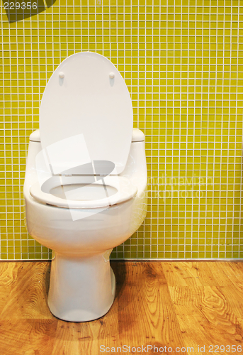 Image of White toilet