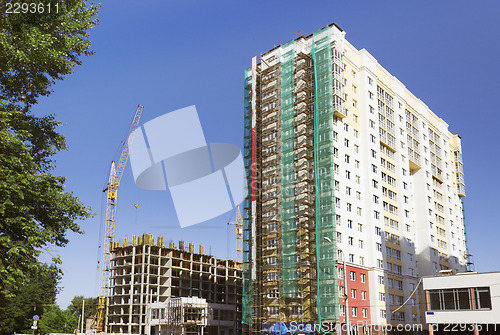 Image of Multi-Storey Building Under Construction