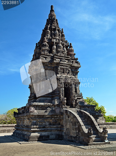 Image of Fragment of Prambanan Temple, Java, Indonesia