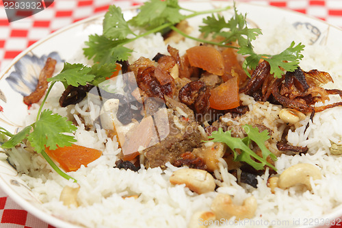 Image of Lamb biryani serving bowl