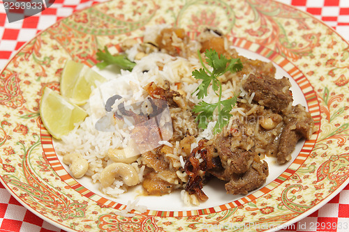 Image of Lamb curry dinner