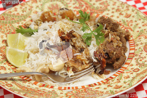 Image of Lamb biryani dinner