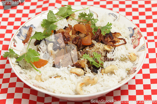 Image of Fragrant lamb biryani curry