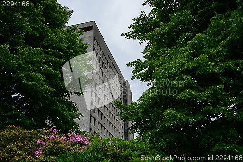 Image of Bergen city hall Norway