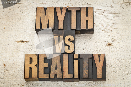 Image of myth versus reality