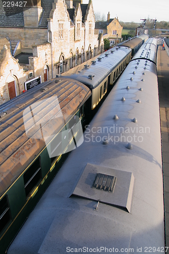 Image of Trains in the station