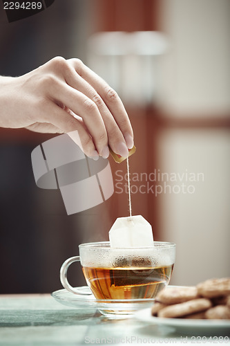 Image of Tea preparation