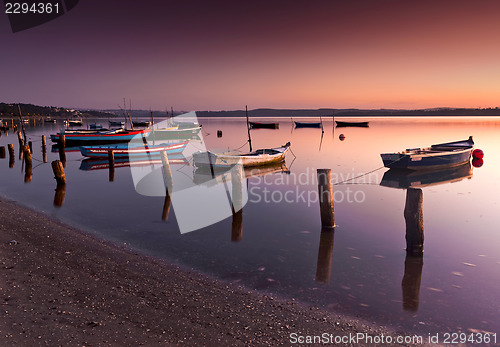 Image of Boats in the river