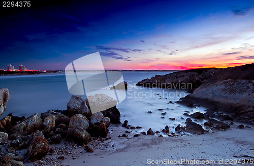 Image of Beautiful south Europe beach