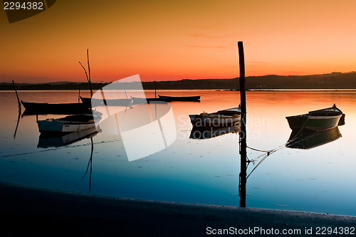 Image of Boats in the river