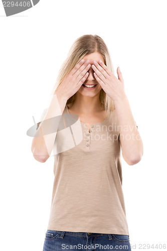 Image of Covering eyes