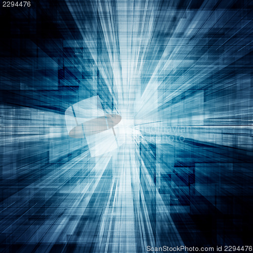Image of Abstract architecture tunnel