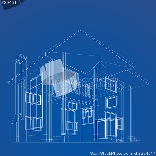 Image of Cottage blueprint