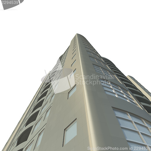 Image of Skyscraper from glass and steel