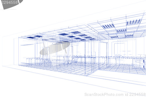 Image of Office wire project