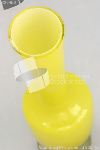 Image of yellow vase