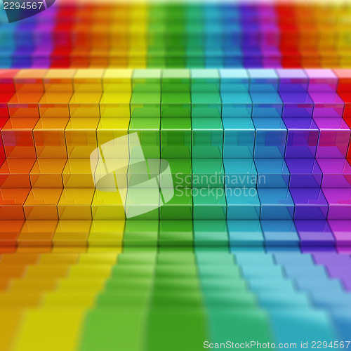 Image of Rainbow pattern