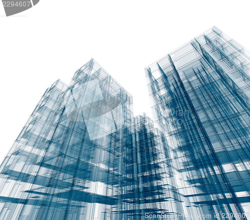 Image of Concept skyscrapers