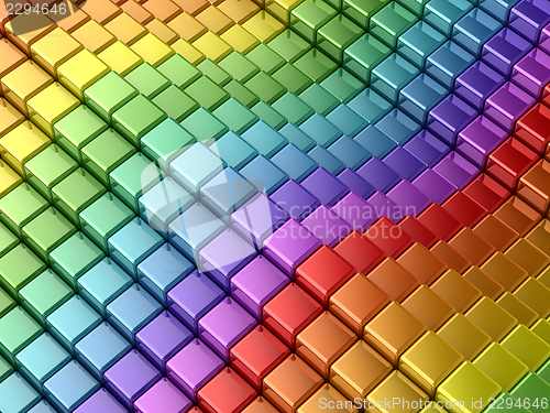 Image of Colorful rainbow lines