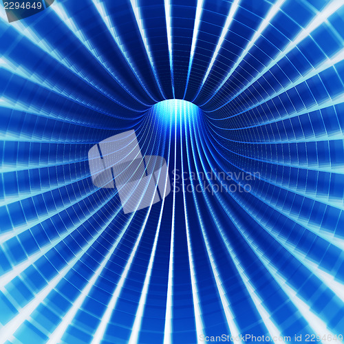 Image of Blur technology tunnel