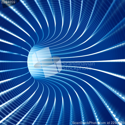 Image of Computer data tunnel
