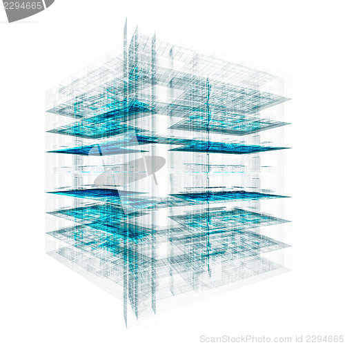 Image of Laboratory engineering on white