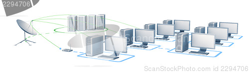 Image of Digital network