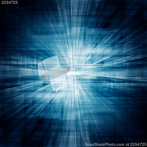Image of Abstract tunnel