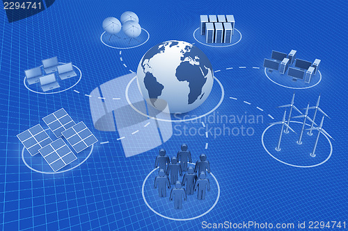 Image of Global communication