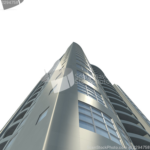 Image of Skyscraper from glass and steel