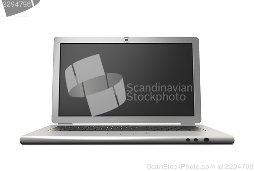 Image of Modern laptop