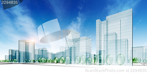 Image of Abstract city