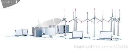 Image of Wind energy and network