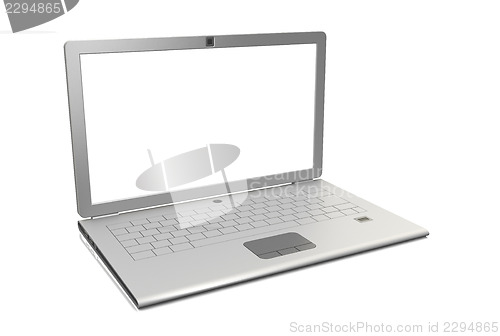 Image of Laptop isolated