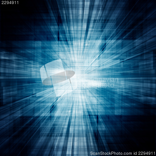 Image of Abstract architecture tunnel