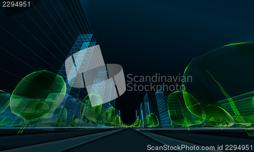 Image of Night city