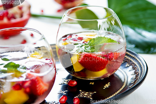 Image of Mango and Pomegranate sangria