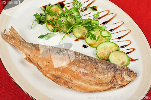 Image of Fried peled fish