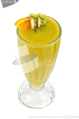 Image of kiwi and passionfruit cocktail