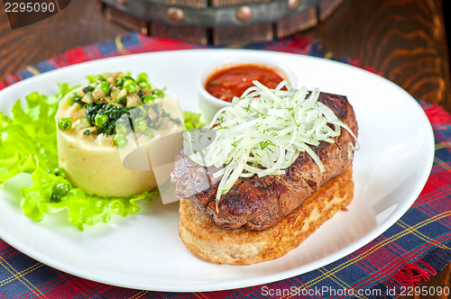 Image of Gourmet steak meat