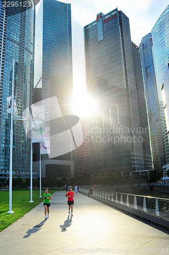 Image of Running in Singapore