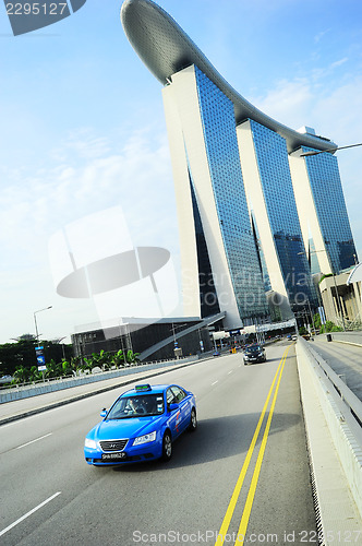 Image of Singapore taxi